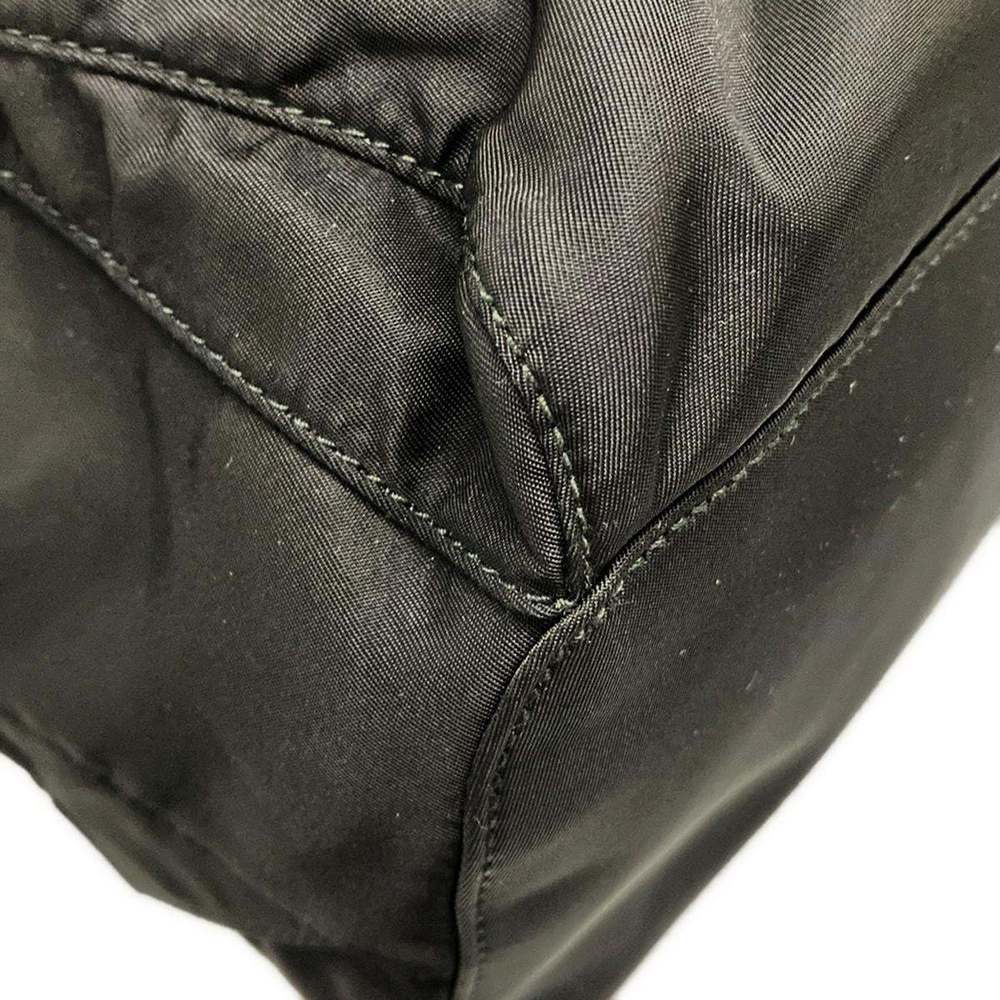 Prada Rucksack Drawstring Type Leather Black - image 6